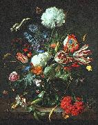 HEEM, Jan Davidsz. de Vase of Flowers  sg Spain oil painting artist